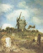 Vincent Van Gogh Le Moulin de la Galette (nn04) oil